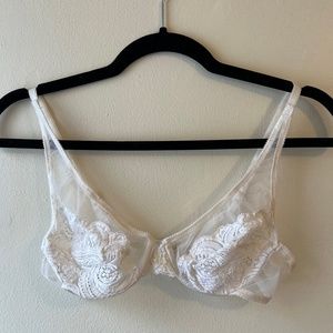 Vintage Christian Dior Lace Bra